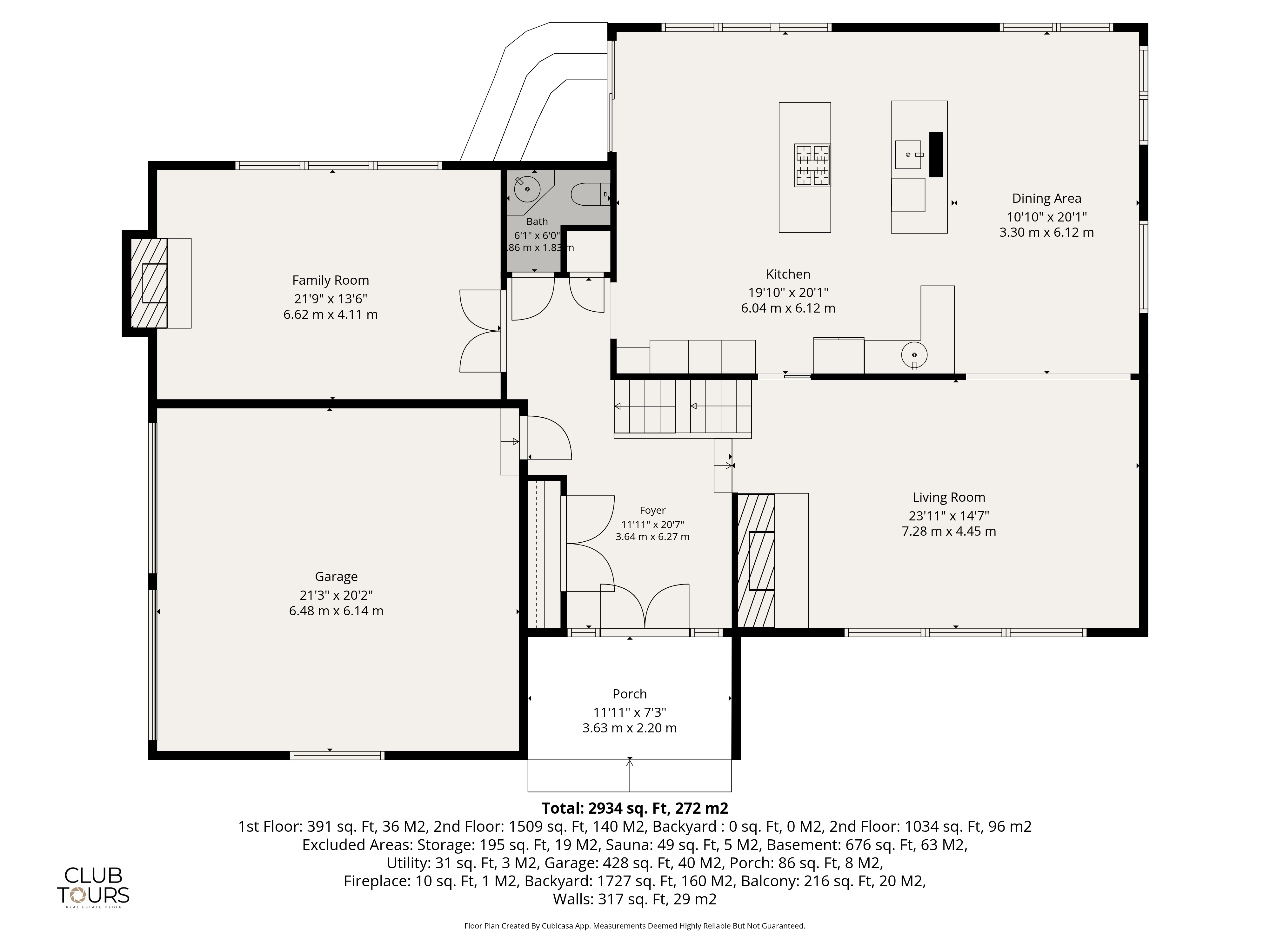 First Floor Plan — 27 Redford Road
