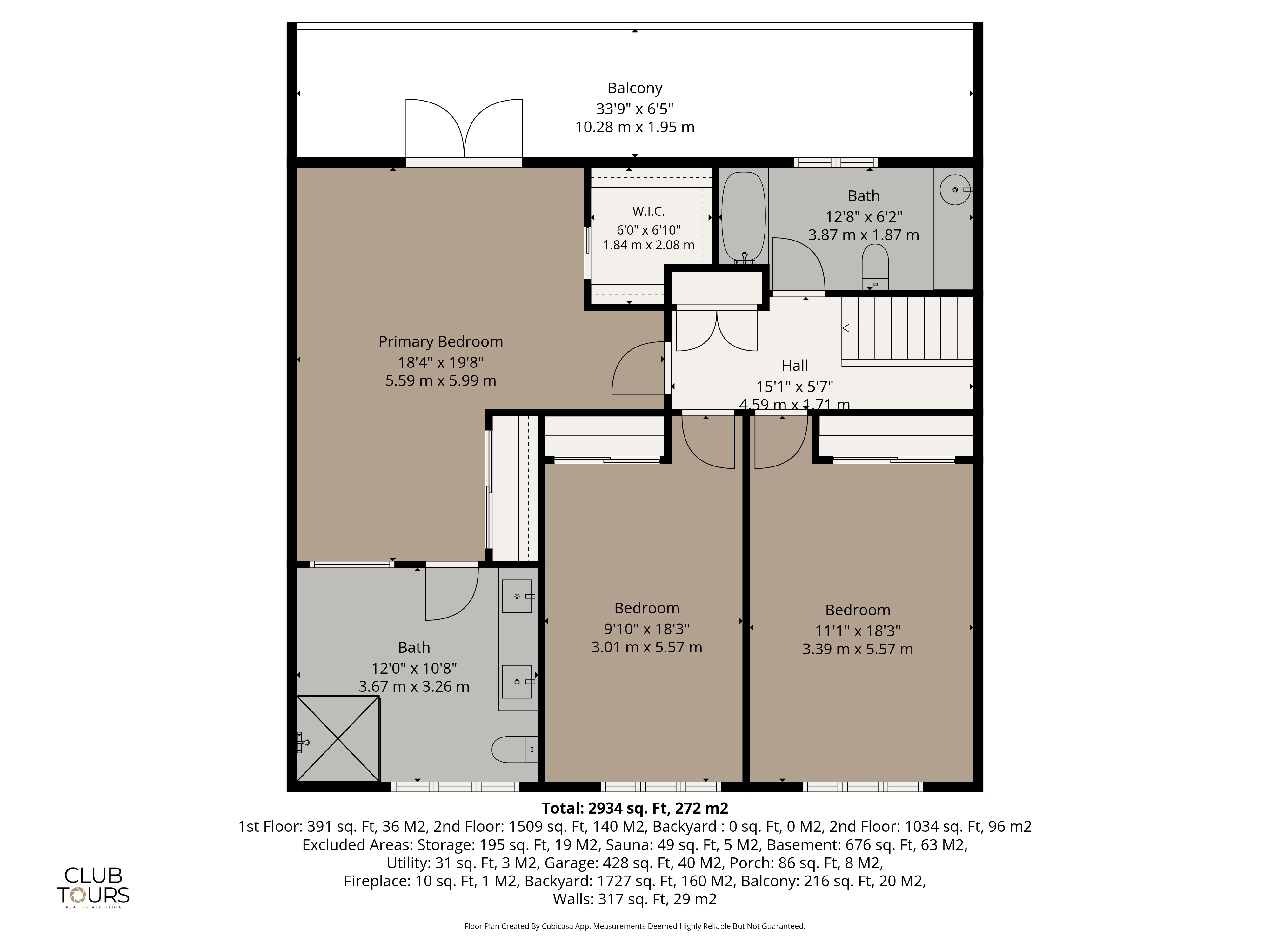 Second Floor Plan — 27 Redford Road