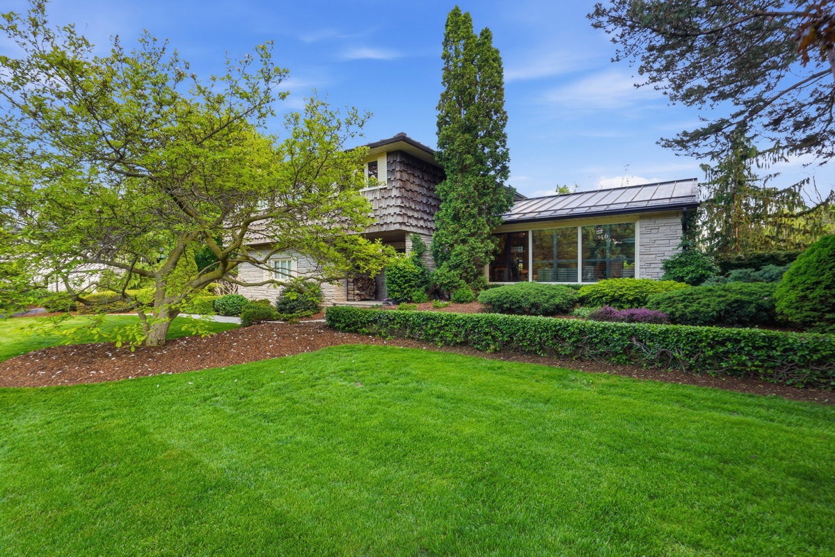 Aerial — double lot scale, Uplands Estates