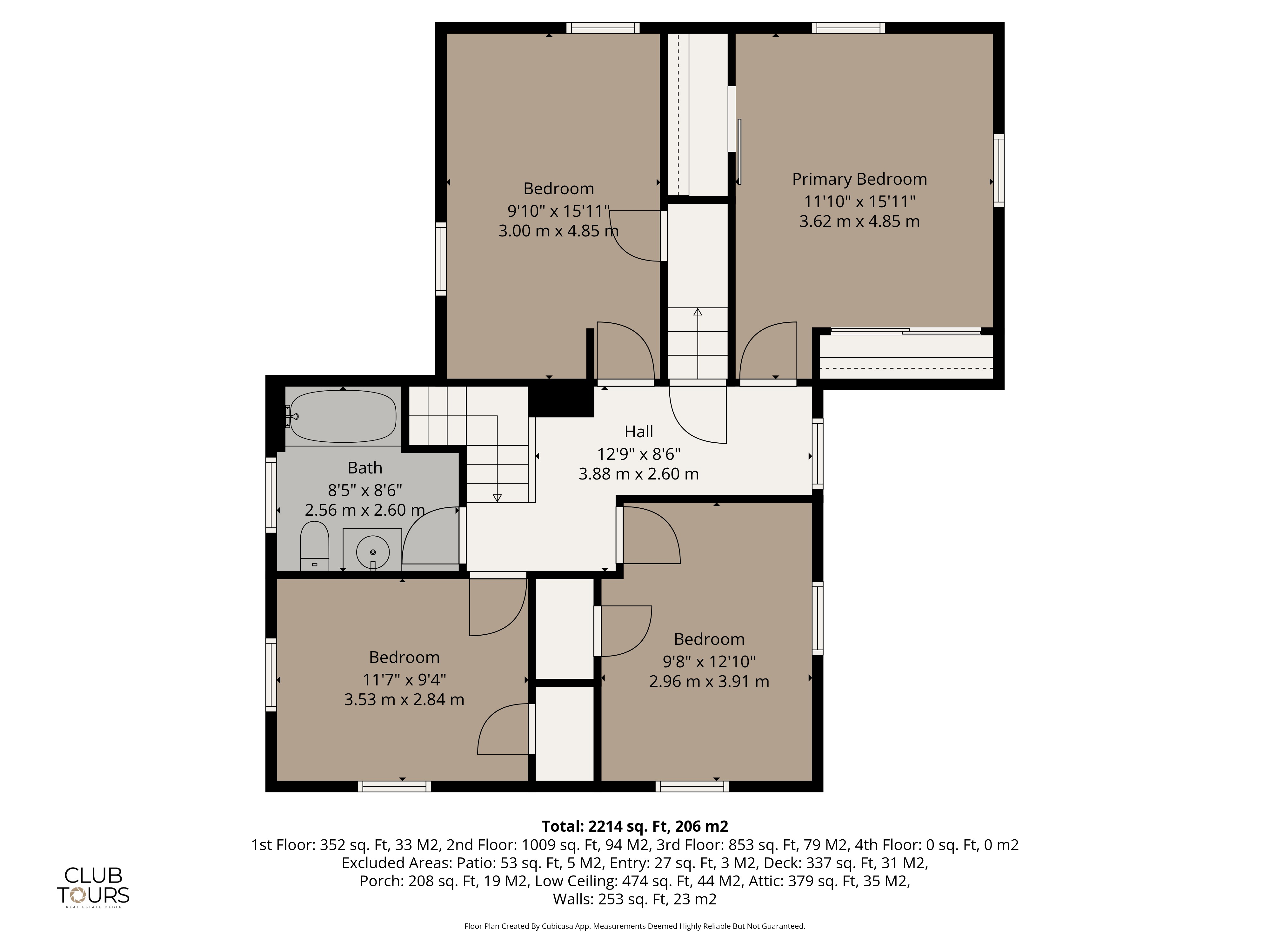 Floor plan - Third floor