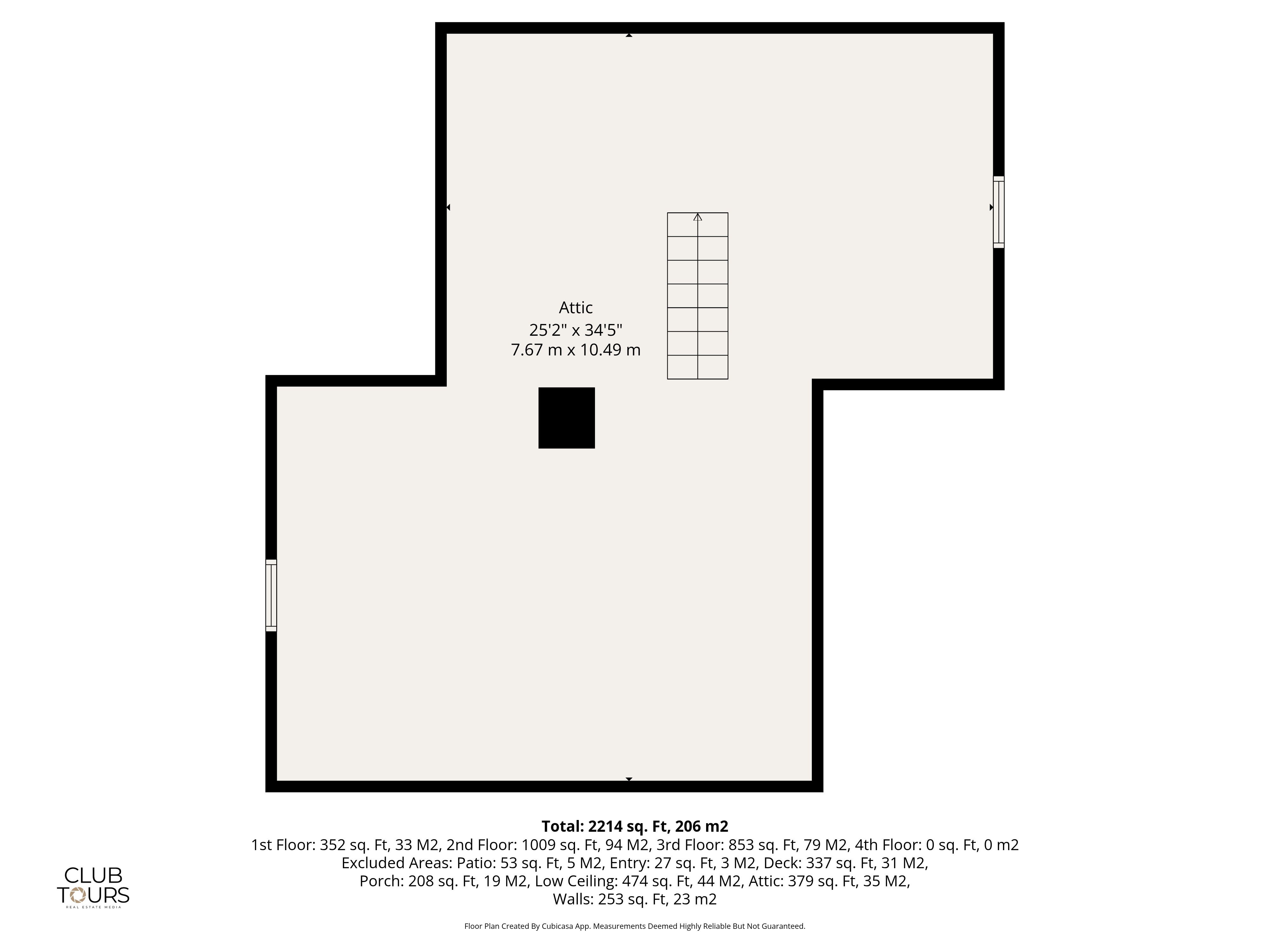 Floor plan - Fourth floor and suite