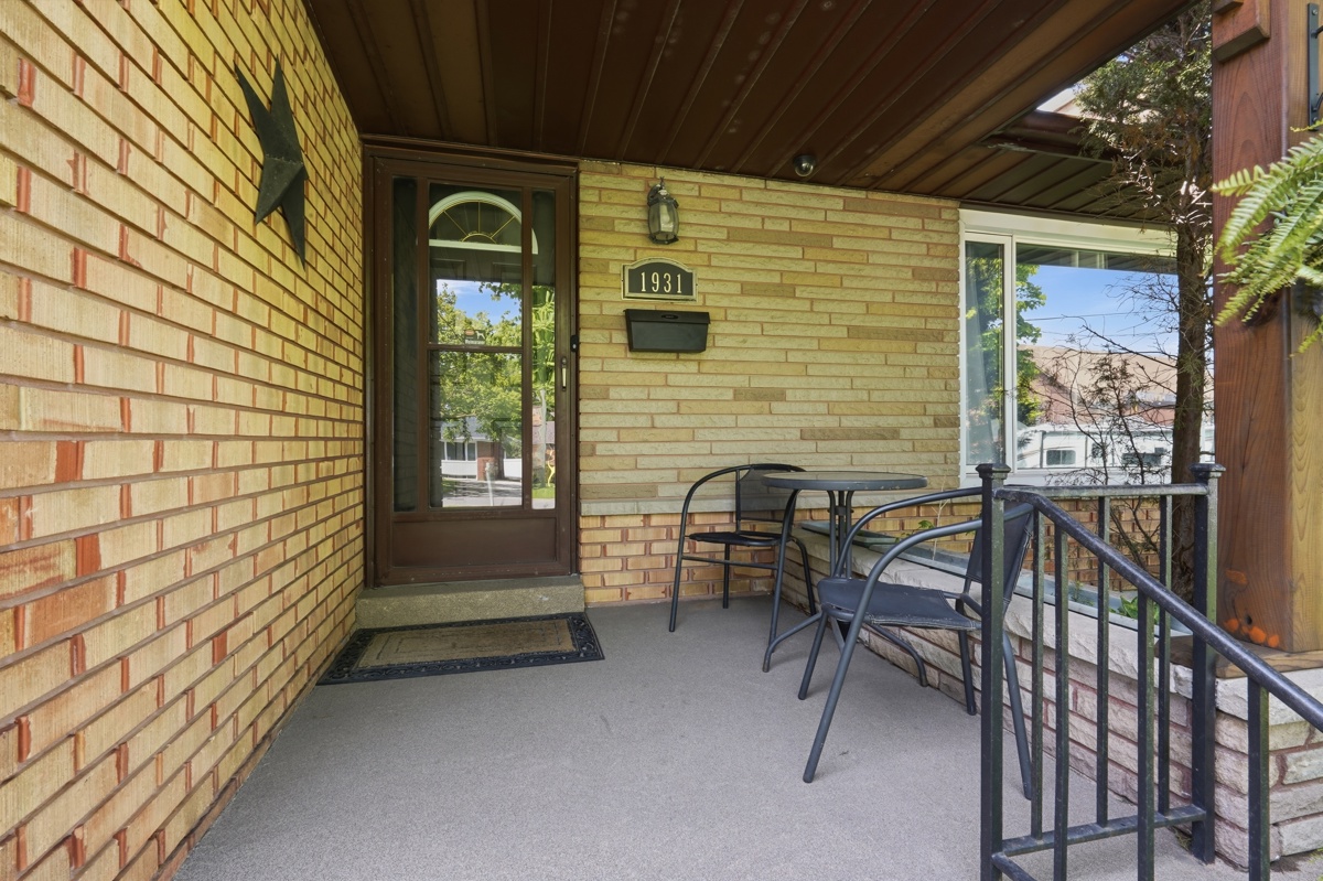 Pool area with stamped concrete and fire pit